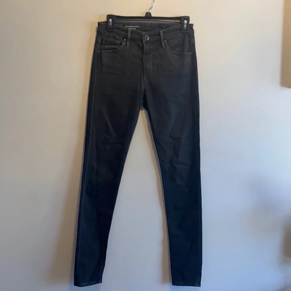 AG. Low Rise Ankle Legging Skinny Jeans in dark blue 27 reg - Picture 1 of 5